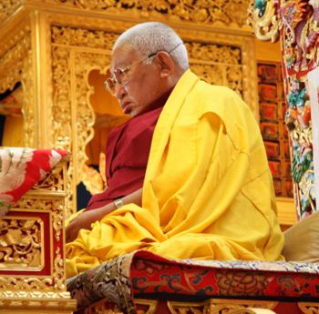 His Holiness Kyabje Taklung Tsetrul Rinpoche